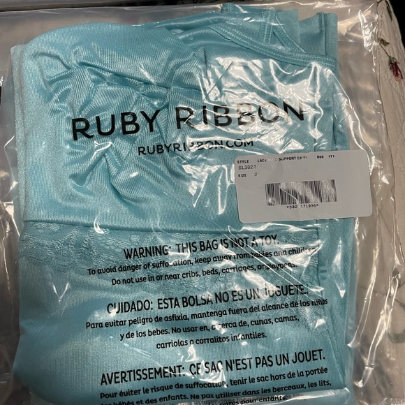 Ruby Ribbon Lace Cami size 36 Marine #1 - Picture 4 of 4